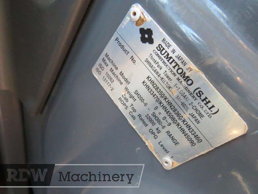 Sumitomo SH210LC-6 Excavator - Image 9