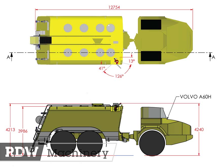 Volvo A60H Water Tank - Image 2